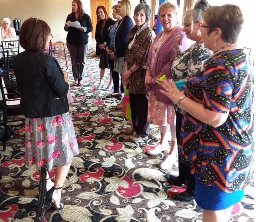 Lawton Business Women at meeting